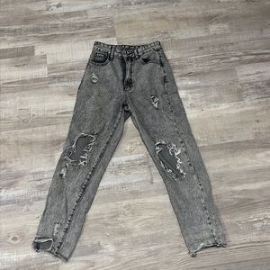 Black/Grey Jeans from Shein. Barely worn. Perfect condition.